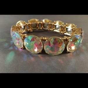 PlunderDesign “Wren” stretch bracelet irredentist stones cute